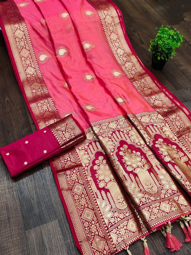 Meera 189 Designer Banarasi Silk Saree Catalog

